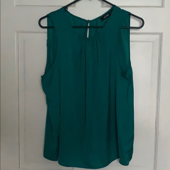 Apt. 9 Tops - APT 9, Teal, sleeveless top